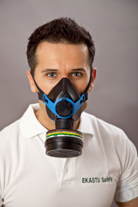 Atemschutz-Halbmaske colorex multi A1 B1 E1 K1-P3R D 
	komplett einsatzbereit...